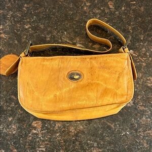 Light Brown Genuine Leather Handbag